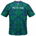 Green patterned HU Group. jersey back.webp