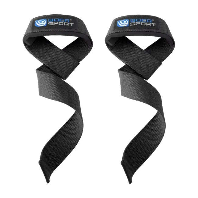 BOER SPORT LFTNG WRIST STRAPS GV8205-BLACK.BLUE