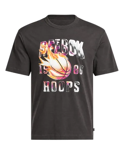 REEBOK MEN GS BASKETBALL ON FIRE TEE