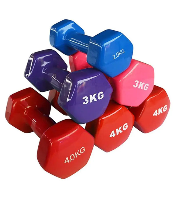 VINYL DUMBELL PAIR