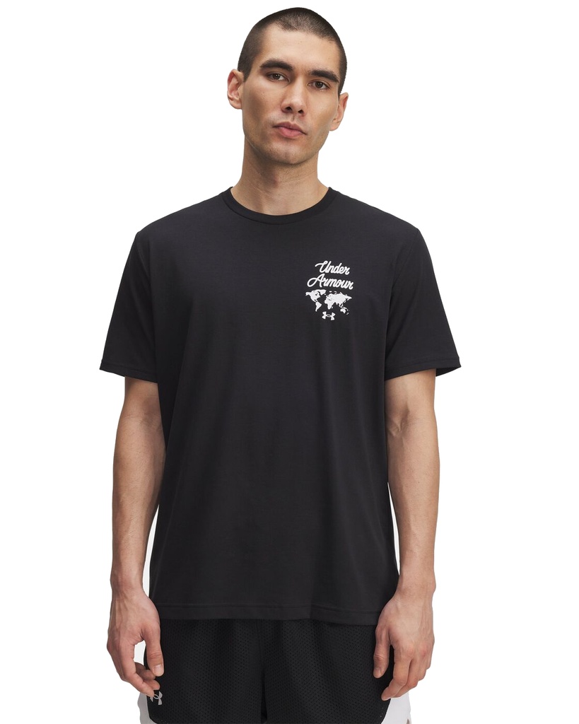 تيشيرت رجالي بشعار العلامة التجارية - UNDER ARMOUR 6004143